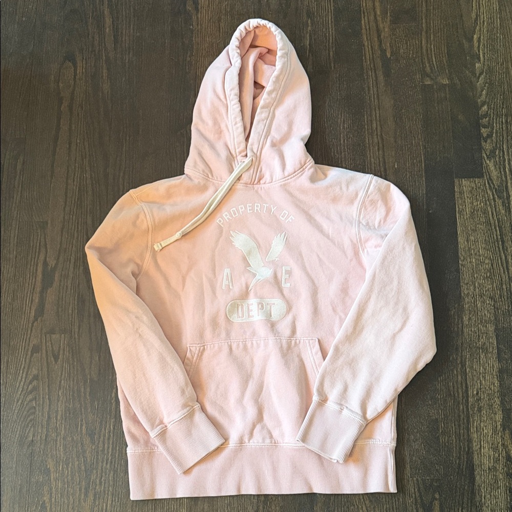 American Eagle Outfitters Light Pink Hoodie